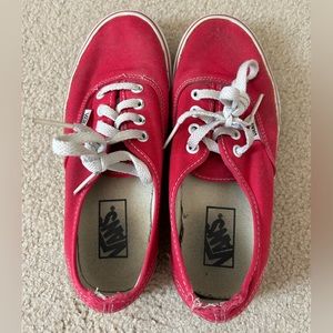 Red Women’s Vans
